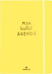 Bullet Agenda - 1 semaine sur 2 pages - 15,5 x 21,5 cm - jaune - Oberthur