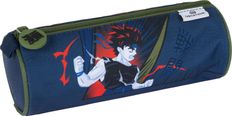 Trousse ronde Manga - 1 compartiment - marine - Oberthur
