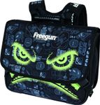 Cartable Freegun Primaire - 38 cm - 2 compartiments - noir - Oberthur
