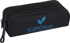 Trousse Kaporal Primaire - 2 compartiments - chine noir - Oberthur