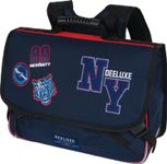 Cartable Deeluxe Primaire - 41 cm - 2 compartiments - marine chine - Oberthur