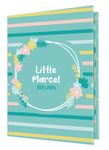 Agenda Little Marcel - 1 jour par page - 12,5 x 17,5 cm - bleu clair - tranche imprimée - Oberthur