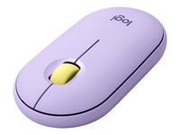 Logitech Pebble M350 - souris sans fil - lavande
