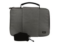 YaKa - Sacoche pour ordinateur portable 15" - gris foncé