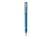 Parker Vector XL - Stylo plume bleu turquoise - pointe moyenne - bleu