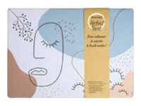 Carpentras - Sous-main - 35.5 x 49.5 cm - Abstact Faces