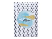 Exacompta Bright - Album photos à pochettes 22,5 x 32,5 cm - pour 300 photos 10 x 15 cm