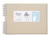 Exacompta Sweet - Album photos à spirale 32 x 22 cm - 50 pages - faune