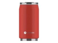 Les Artistes Paris - Canette isotherme - rouge - 280 ml - acier inoxydable