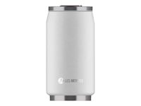 Les Artistes Paris - Canette isotherme - blanc - 280 ml - acier inoxydable