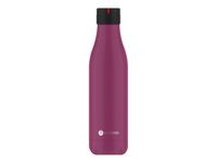 Les Artistes Paris - Gourde Bouteille isotherme 750 ml - violet - acier inoxydable