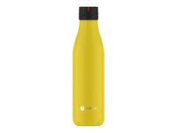 Les Artistes Paris - Gourde Bouteille isotherme 750 ml - jaune - acier inoxydable