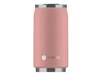 Les Artistes Paris - Canette isotherme - rose - 280 ml - acier inoxydable