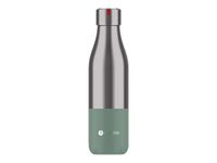 Les Artistes Paris - Gourde Bouteille isotherme 500 ml - inox et vert - acier inoxydable