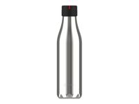 Les Artistes Paris - Gourde Bouteille isotherme 500 ml - argent cristal - acier inoxydable