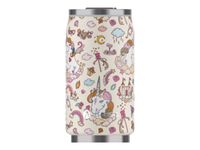 Les Artistes Paris - Canette isotherme - Licorne ivoire - 280 ml - acier inoxydable