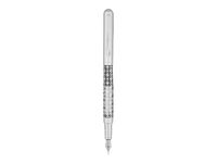 Oberthur Jaipur - Stylo plume - argent