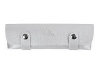 Oberthur Manta - Etui simple pour stylo - argent