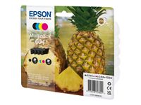 Epson 604 Ananas - pack de 4 - noir, jaune, cyan, magenta - cartouche d'encre originale