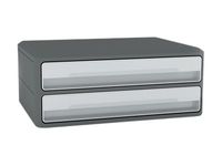 CEP MoovUp GreenSpirit - Module 2 grands tiroirs - gris