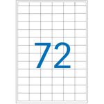 Apli Agipa - Etui A5 - 720 Étiquettes rouges multi-usages - 16 x 22 mm - réf 114333