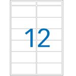 Apli Agipa - Etui A5 - 120 Étiquettes bleues multi-usages - 32 x 70 mm - réf 114352