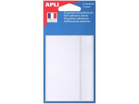 Apli Agipa - 7 étiquettes blanches adhésives - 50 x 100 mm - réf 111928