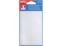 Apli Agipa - 238 étiquettes blanches adhésives - 5 x 35 mm - réf 111955