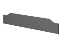 Voile de fond pour bureau 160 cm CONNEXION - L130  - Anthracite