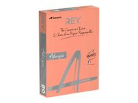 Rey Adagio - Suave - 104 micrones - nectarina - A4 (210 x 297 mm) - 80 g/m² - 500 hoja(s) resma - papel reprográfico (paquete de 5)
