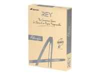 Rey Adagio - Suave - 202 micras - arena - A4 (210 x 297 mm) - 160 g/m² - 250 hoja(s) resma - papel reprográfico (paquete de 5)