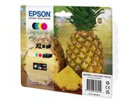 Epson 604XL Multipack - Paquete de 4 - XL (negro) + capacidad estándar - negro, amarillo, cián, magenta - original - blíster - cartucho de tinta - para Expression Home XP-2200, 2205, 3200, 3205, 4200, 4205; WorkForce WF-2910, 2930, 2935, 2950