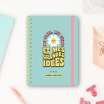 Agenda Mr Wonderful Grandes idées - 1 semaine sur 2 pages - 15 x 22 cm - Viquel