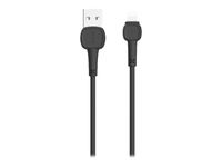 M.TK TB1220 - câble Lightning vers USB-A - 1 m - noir