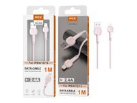 M.TK TB1220 - câble Lightning vers USB-A - 1 m - rose