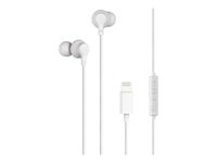 BIGBEN Connected - écouteurs Lightning - Intra-auriculaire - avec Télécommande et Micro - Blanc