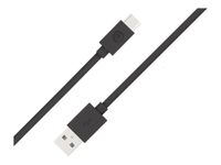 Bigben Connected - Câble USB A/USB C - 1.2 m - 3A - Recyclé - Noir