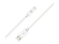 Bigben Connected - Câble USB A/USB C - 1.2 m - 3A - Recyclé - Blanc