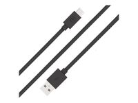 Bigben Connected - Câble USB A/USB C - 2 m - 3A - Recyclé - Noir
