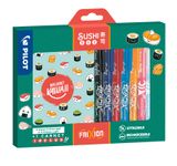 Pilot – Coffret Frixion Sushi Box + 1 carnet