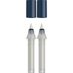 Schneider Paint-It 040 - pack de 2 cartouches de recharge Twin marker - 1 pointe ogive + 1 pointe pinceau - mélangeur
