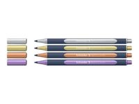Schneider Paint-It 050 - 4 Metallic rollerball - or, argent, cuivre, violet 