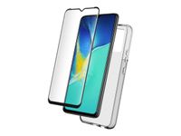Bigben Connected - pack coque de protection + verre trempé pour Vivo Y01- transparent
