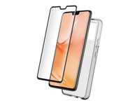 Bigben Connected - pack coque de protection + verre trempé pour Vivo V23 - transparent