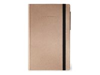 Legami Metallic Collection - Carnet de notes - 13 x 21 cm - ligné - 192 pages - rose doré