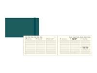 Agenda semainier - 1 semaine sur 2 pages - 14 x 8 cm - holo fairy - Legami Colours Collection