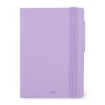 Agenda 1 jour par page - 9,5 x 13,5 cm - lavande - Legami Colours Collection