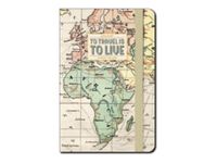 Agenda semainier - 1 semaine par page + 1 page de notes - 12 x 18 cm - voyage - Legami Photo Collection