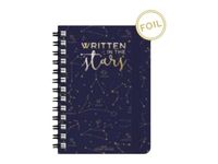 Agenda à spirale 1 jour par page - 8,5 x 13 cm - étoiles - Legami
