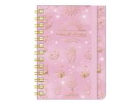 Agenda à spirale 1 semaine sur 2 pages - 15 x 21 cm - magique - Legami